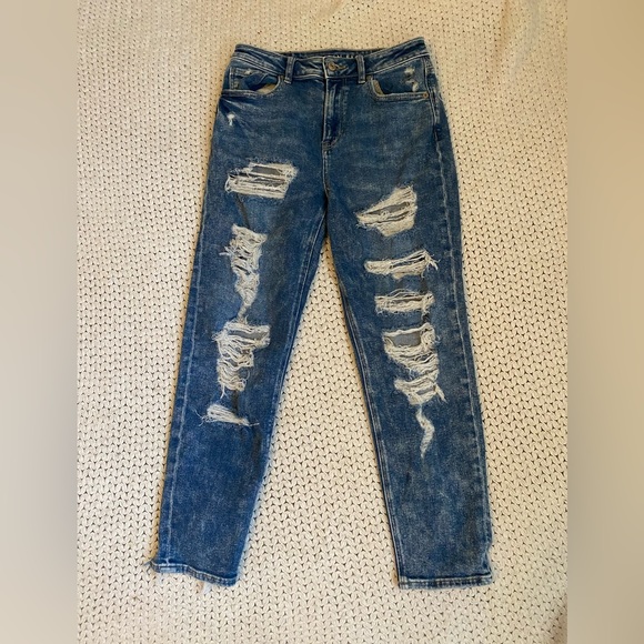 Petite Size 2 Jeans Bundle Express American Eagle - Picture 9 of 10